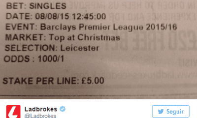 Apuesta Leicester City