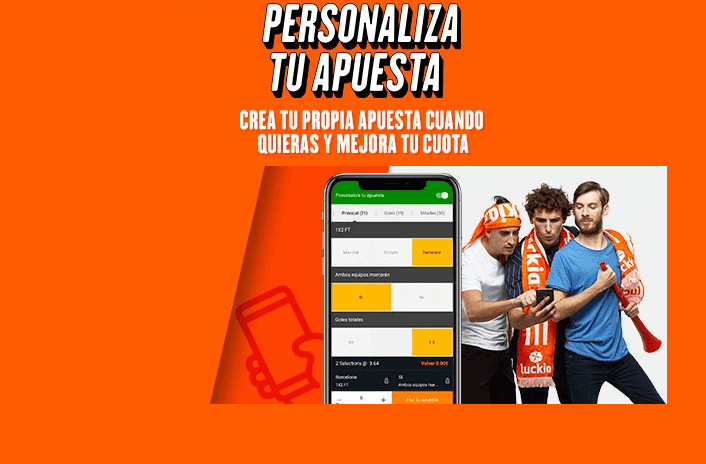 Crear apuestas Luckia