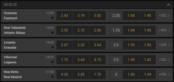 apuestas la liga
