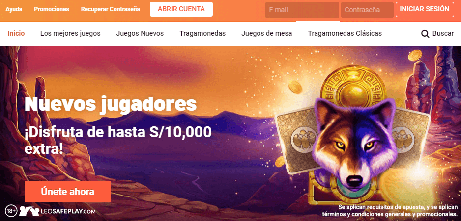 registro leovegas peru