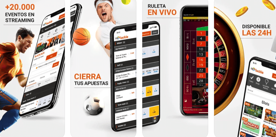 Descargar app de Luckia