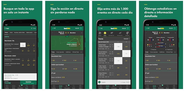Descargar app Bet365