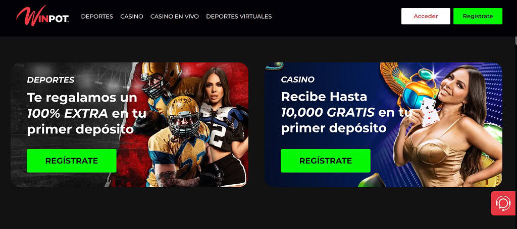 Análisis casino Winpot MX
