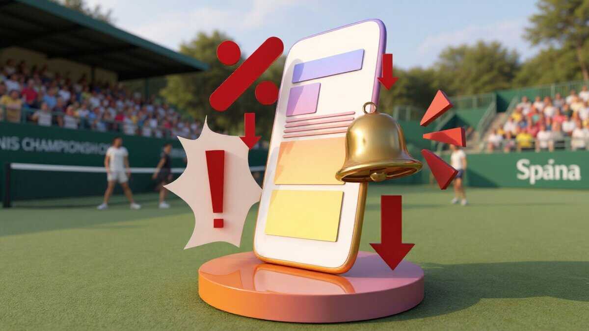 Aprender a apostar en directo usando solo las notificaciones del móvil sin ver el partido